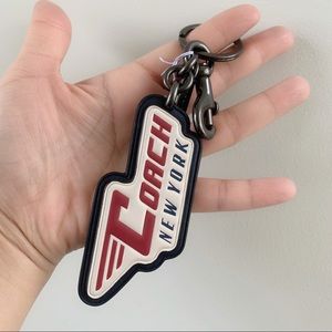 NWT COACH TRAVEL PATCH BAG CHARM